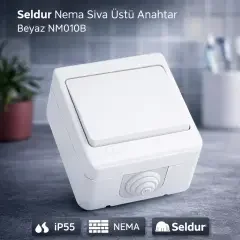Tekli Anahtar Beyaz- Nema Seldur