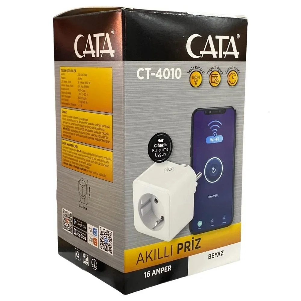 Cata Akıllı Priz CT-4010