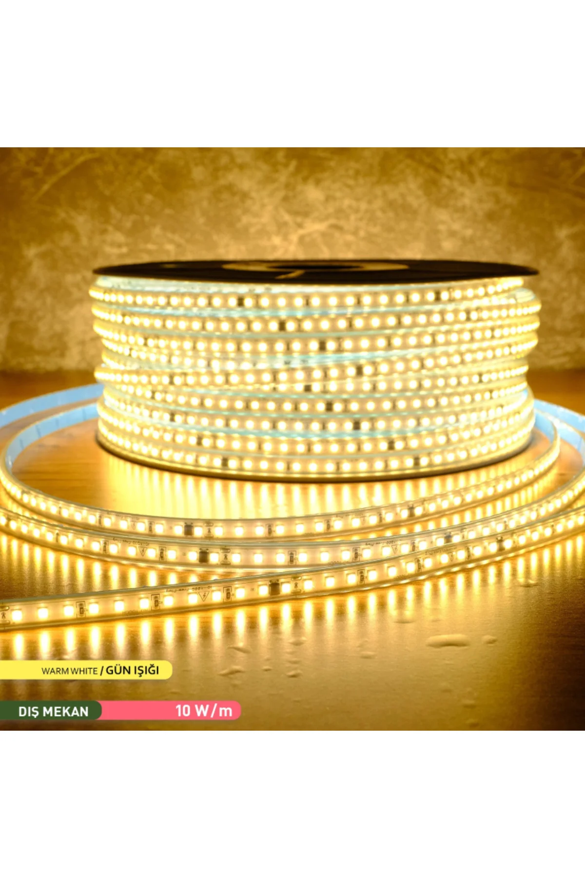 ACK Günışığı 3000K 220V Şerit LED