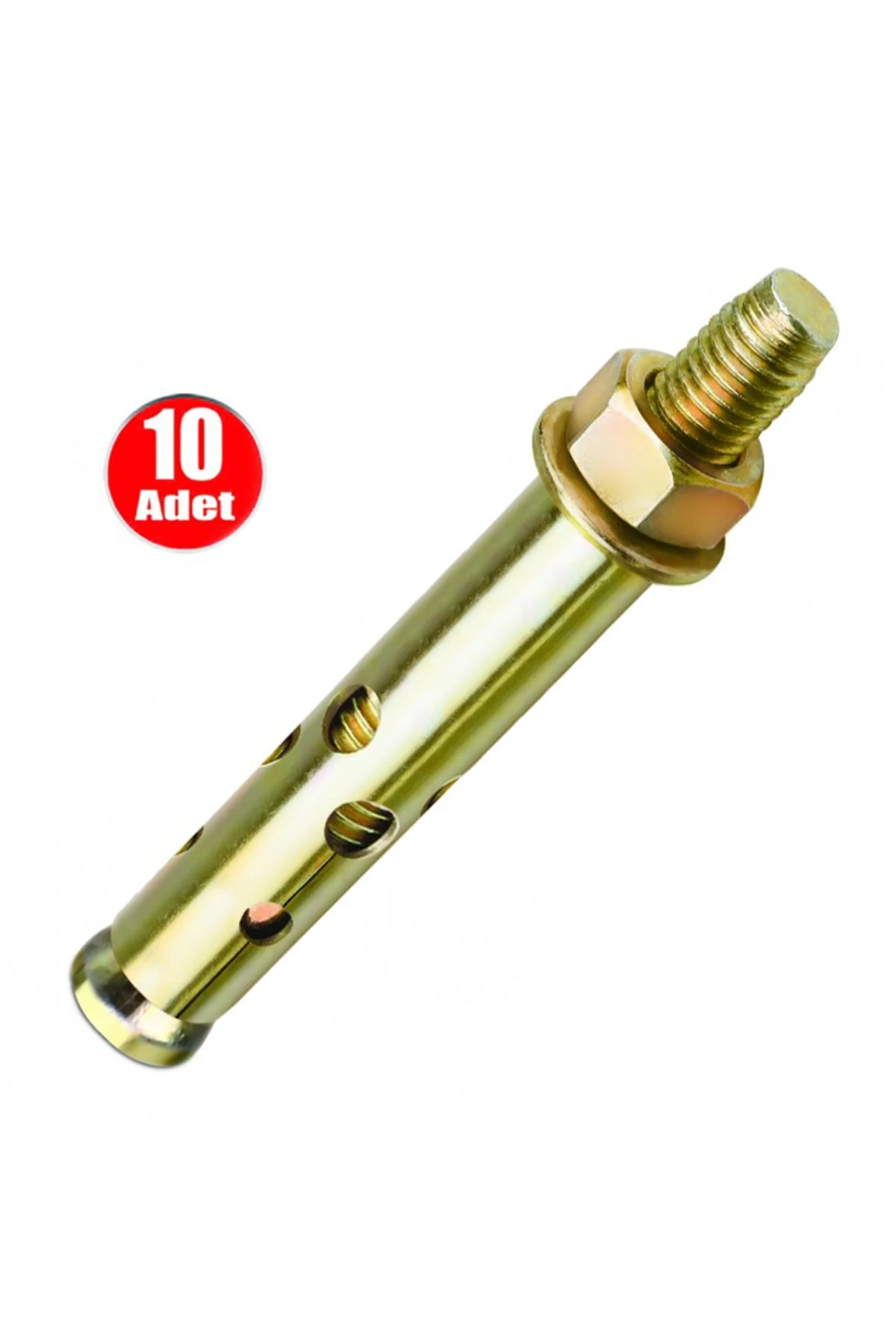Çelık Dübel -10 mm - Çengellı