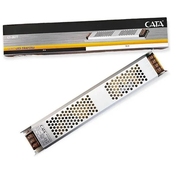 CATA 21 AMPER ULTRA SLIM SERIT LED TRAFOSU CT-2677