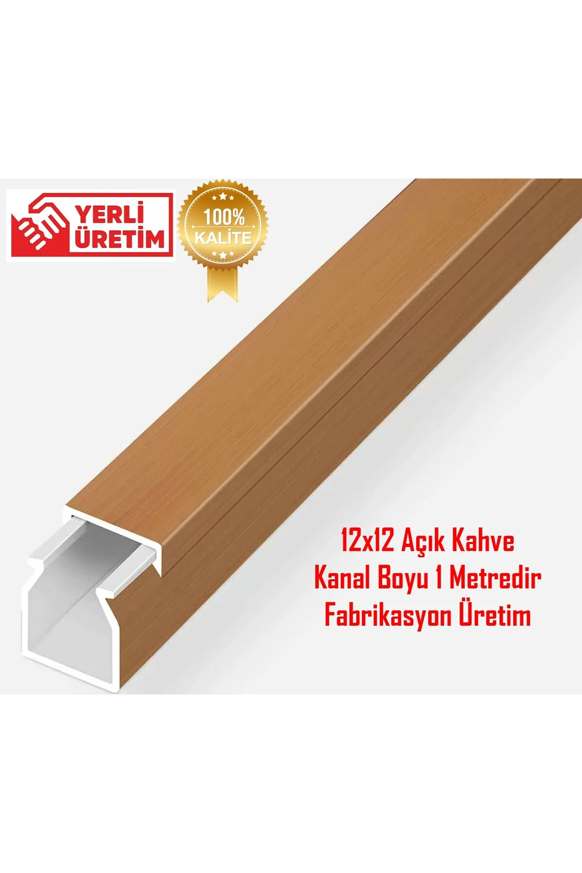 12X12 RENKLI KABLO KANALI  1 METRE